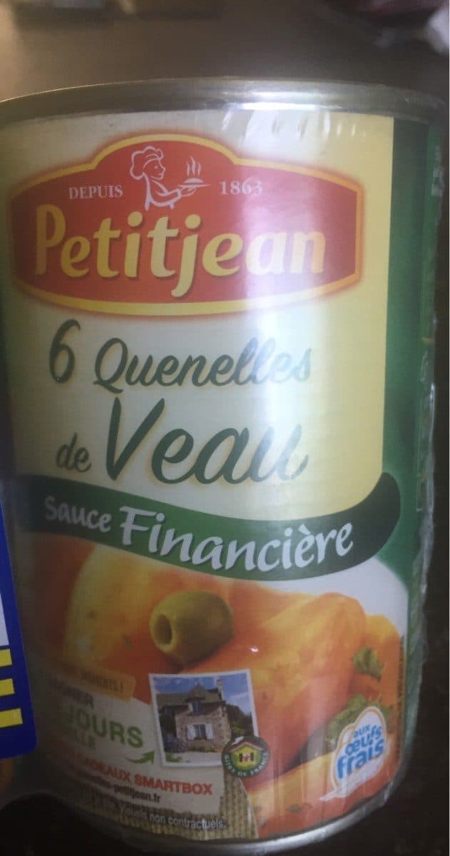 Petitjean Quennelles de veau packshot