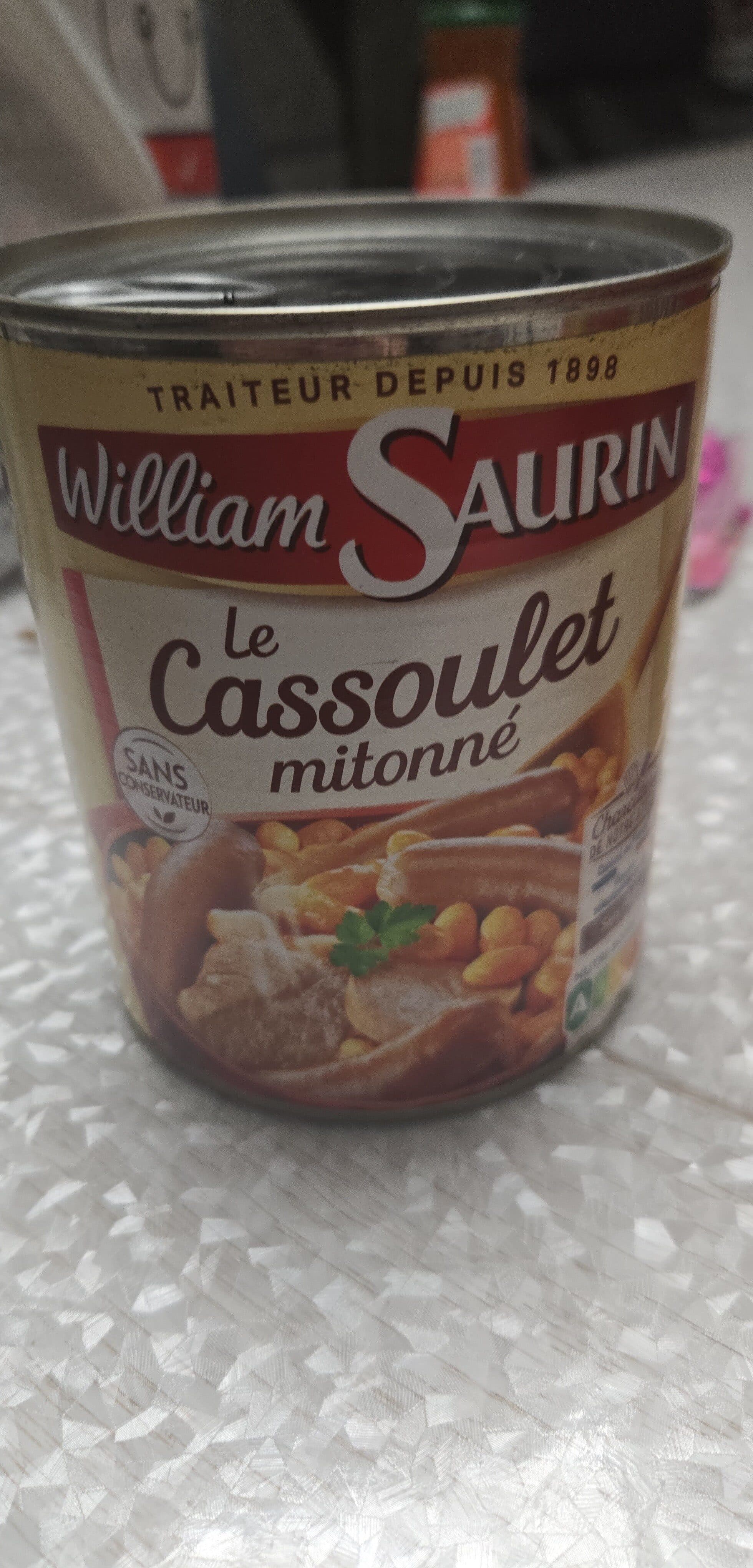 William Saurin Cassoulet William Saurin 4/4x2 packshot