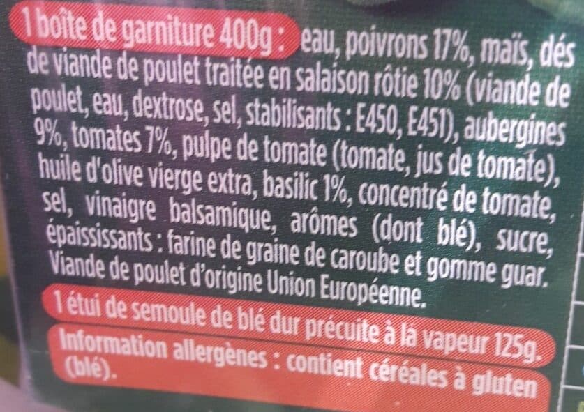 Open Food Facts Taboulé poulet roti packshot