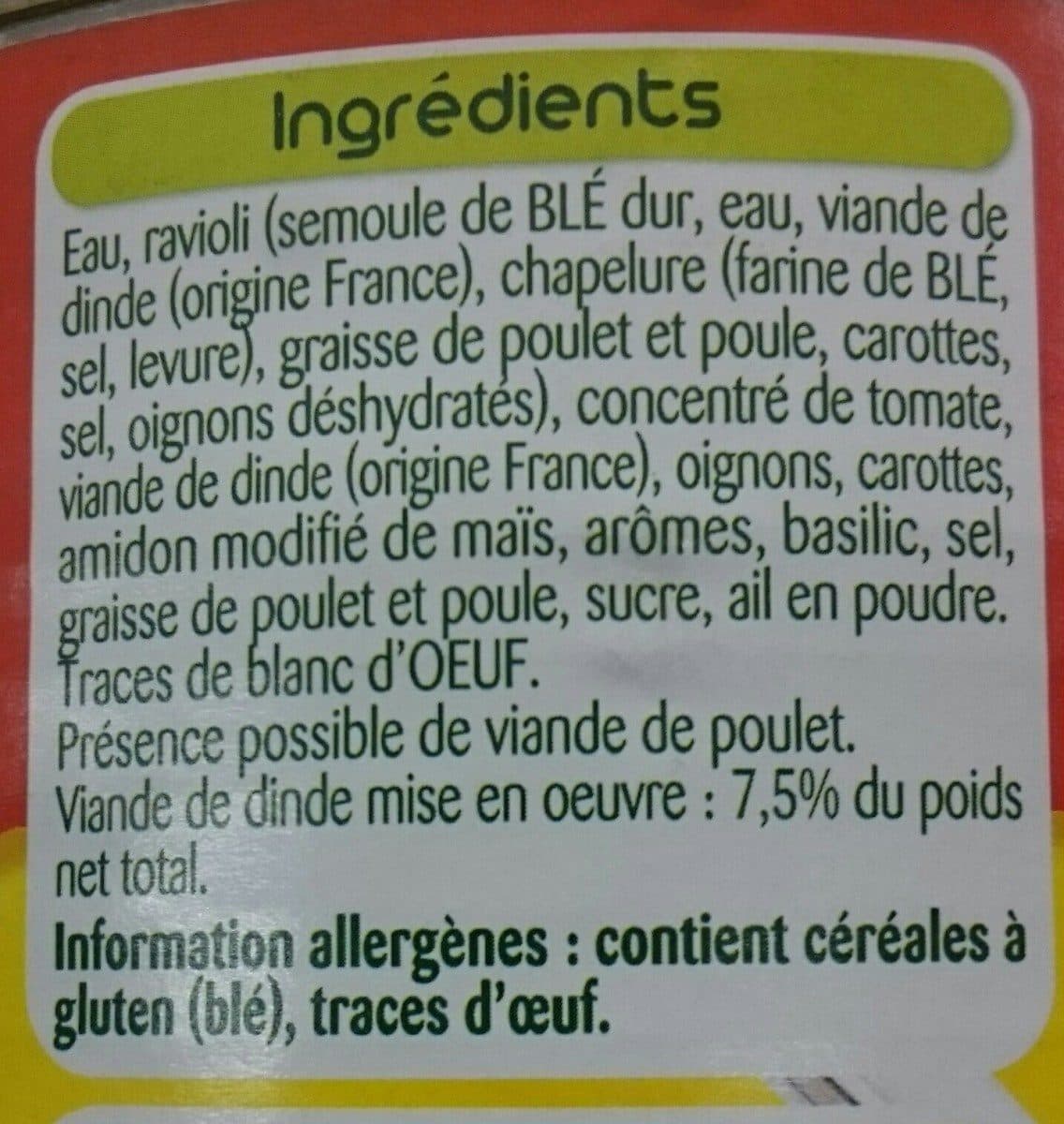 Panzani Le Ravioli Pur Volaille (lot Familial) Panzani 2 X 800 G packshot