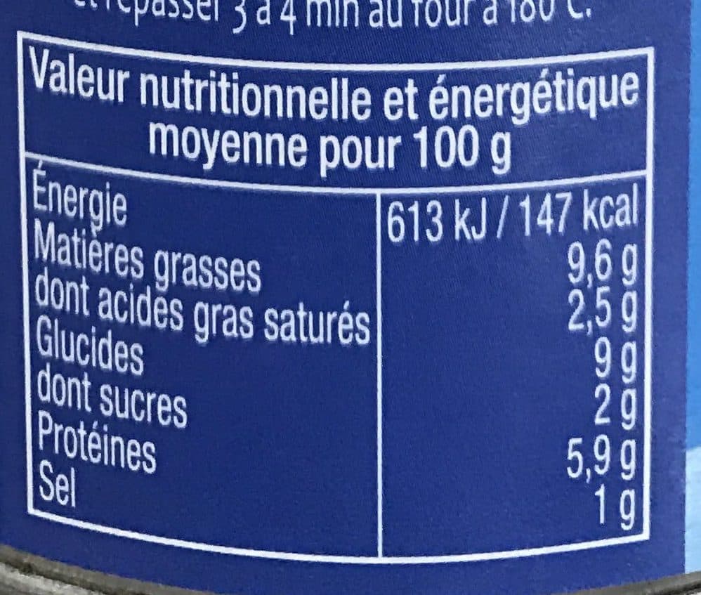 Saint Benoît Garniture pour bouchées à la reine aux fruits de mer packshot