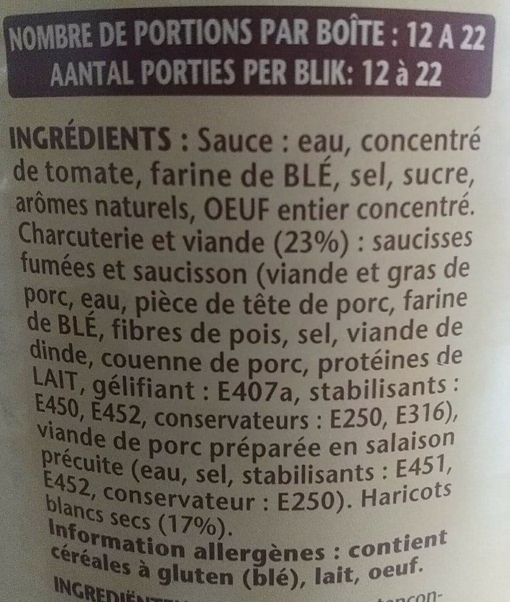 William Saurin Le cassoulet mitonné packshot