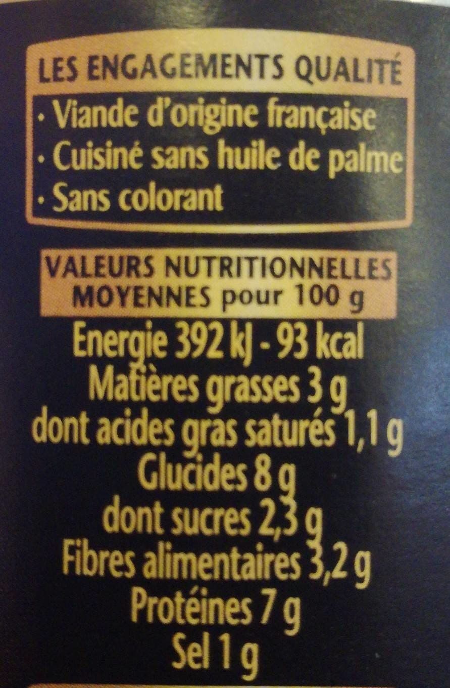William Saurin Le Cochon, mogettes de Vendée et zeste de citron packshot