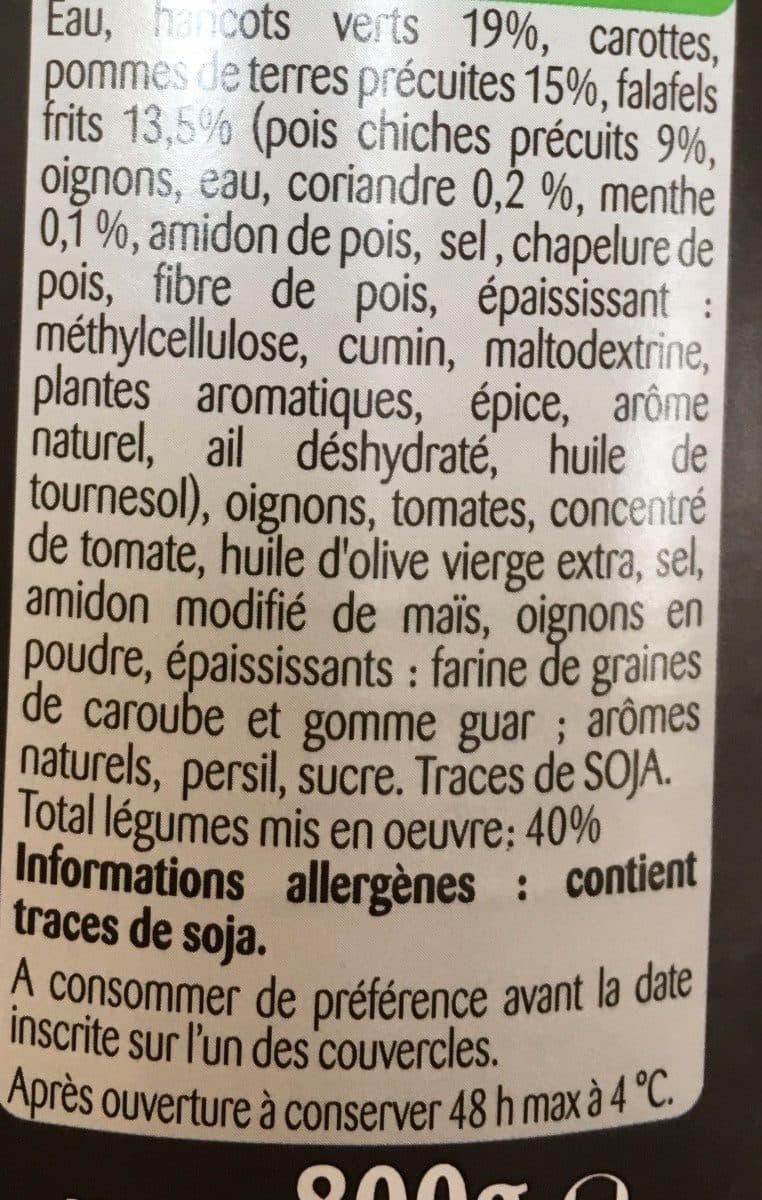 William Saurin Falafels menthe et coriandre 100% végétal packshot