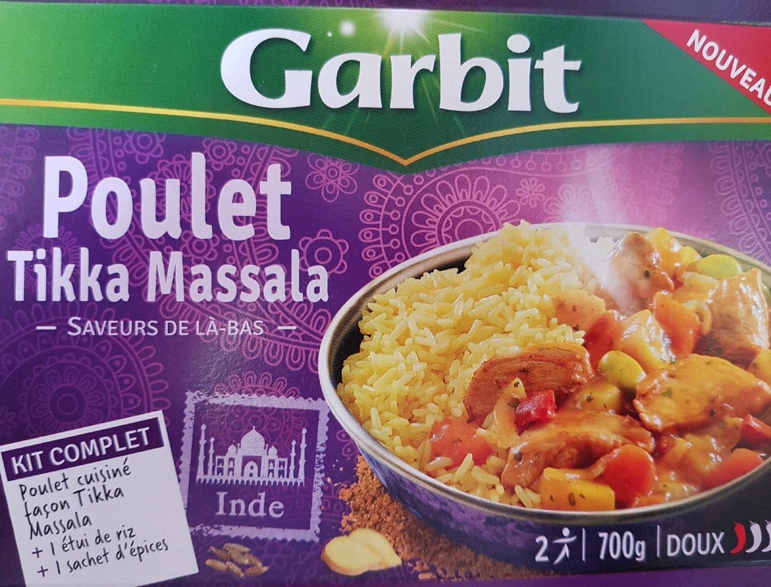 Garbit Poulet Tikka Massala packshot