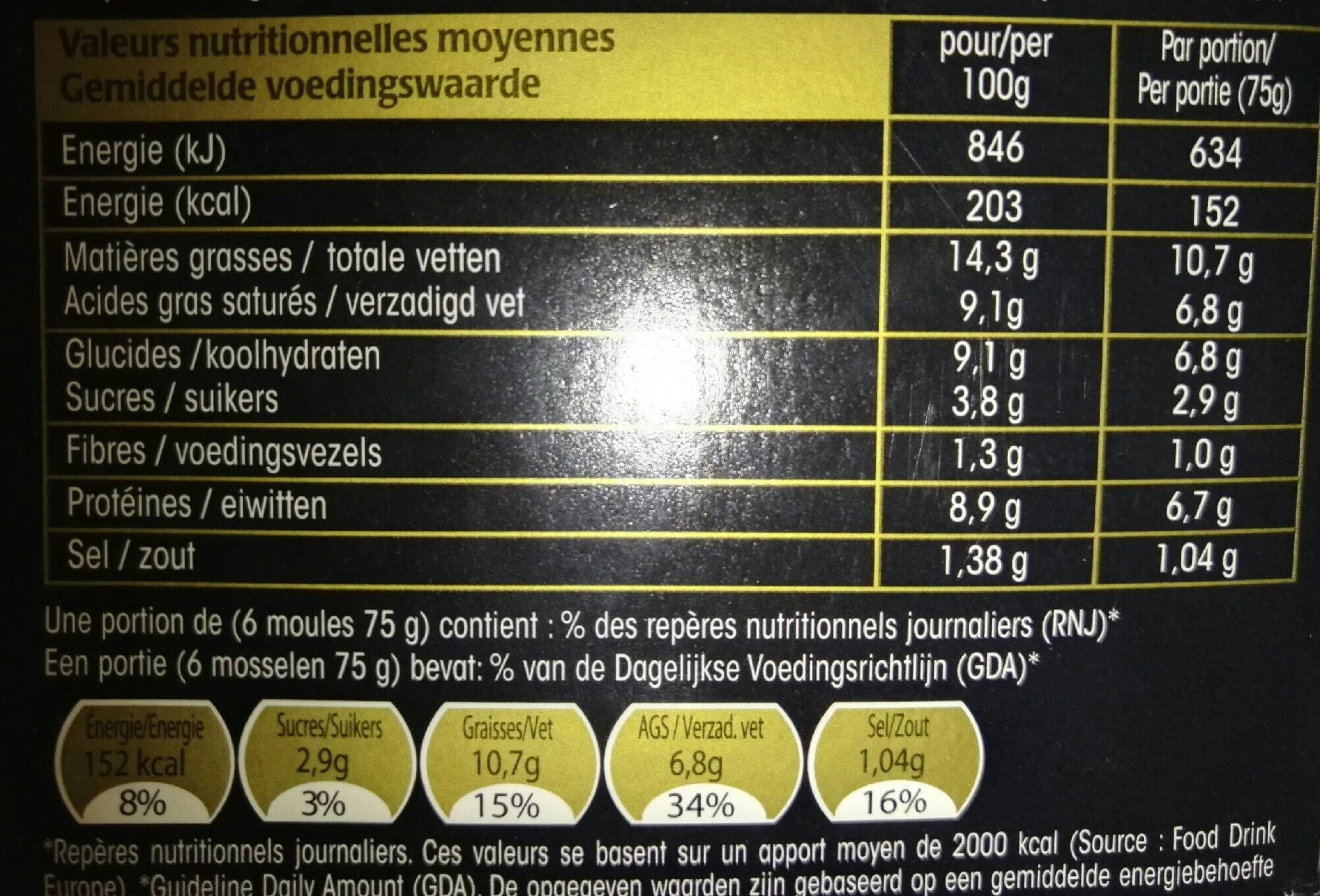 Escal 24 moules farcies packshot