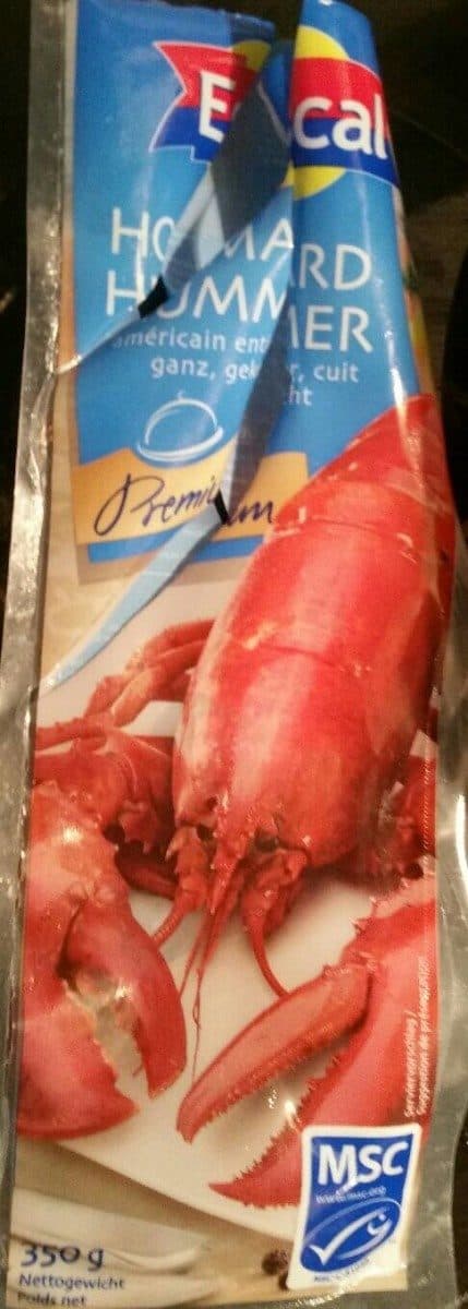 Escal Homard américain entier packshot