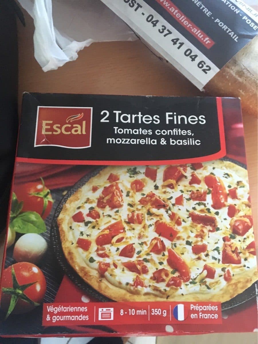 Escal Tarte fine packshot