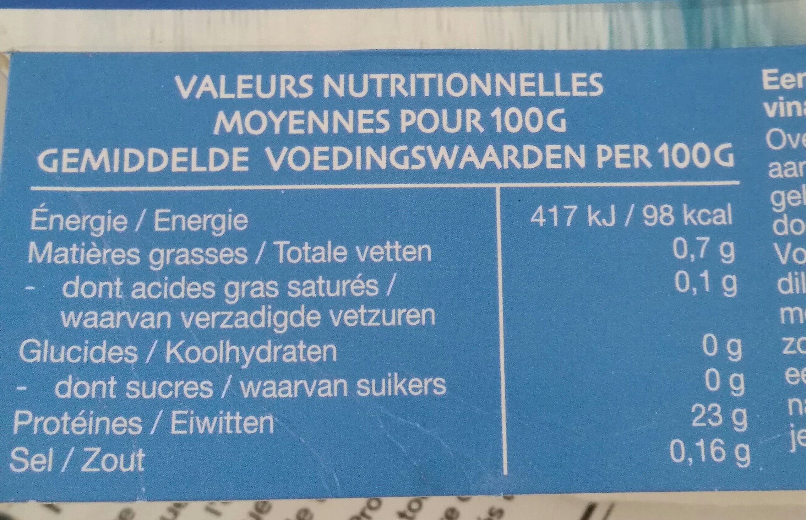 escal Eglefin sauvage packshot