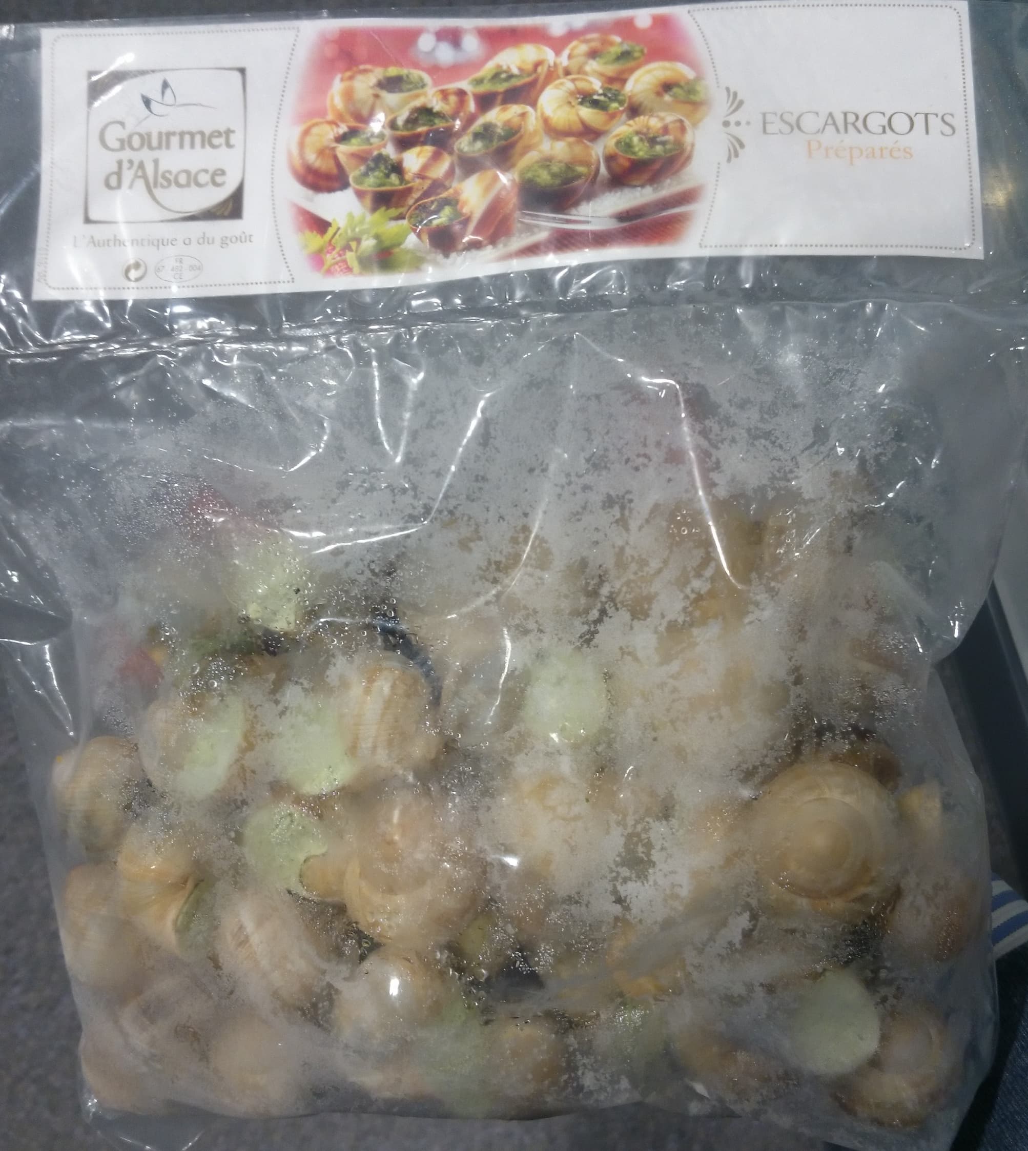 Gourmet D’alsace Escargots Préparés packshot