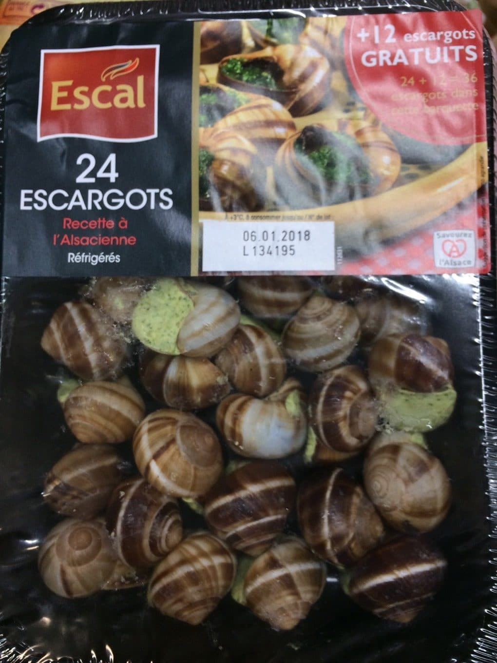 Escal Escargot préparés packshot