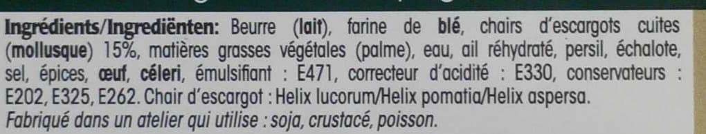 Escal 12 mini-feuilletés aux escargots packshot