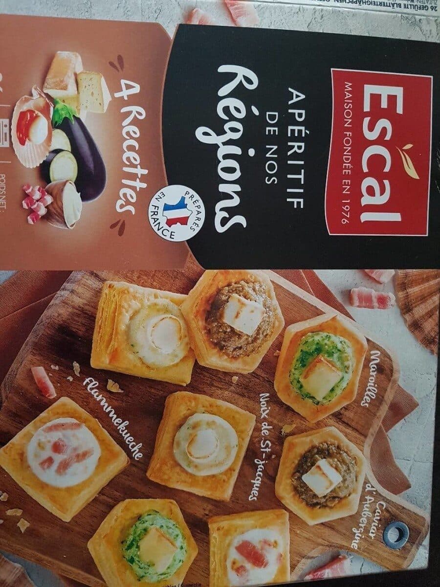 Escal Escal apéritif région x26 packshot