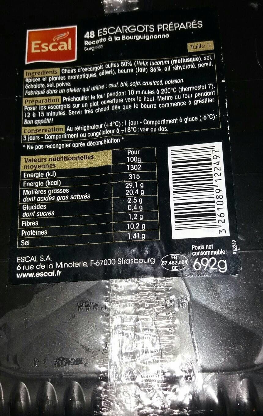 Escal Escargot x48 packshot