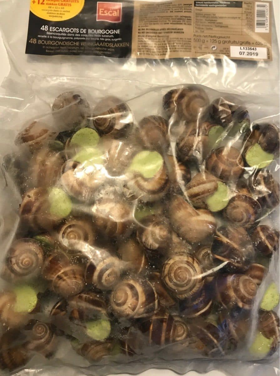 Escal 48 escargots de bourgogne packshot