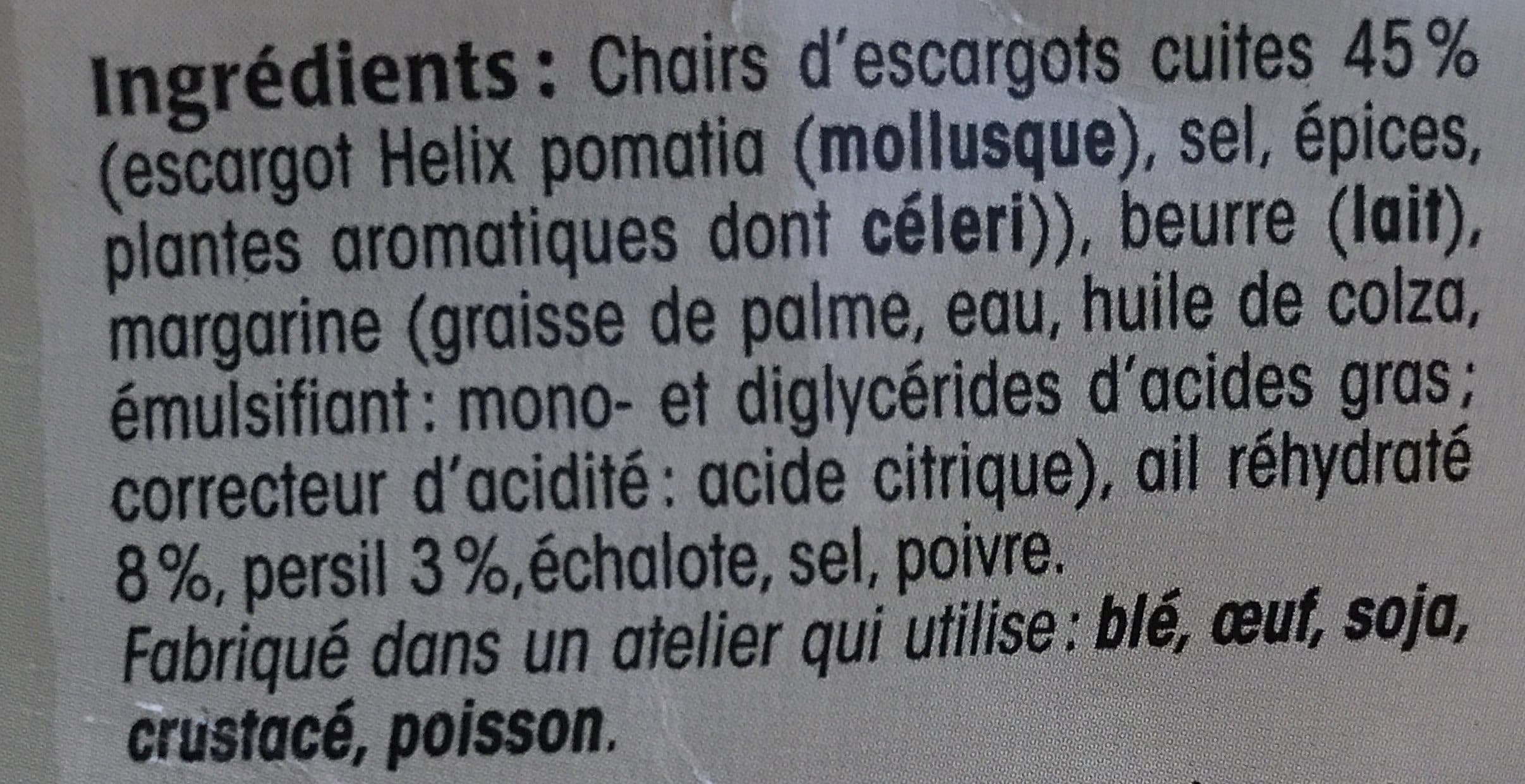 Escal 120 escargots de Bourgogne packshot
