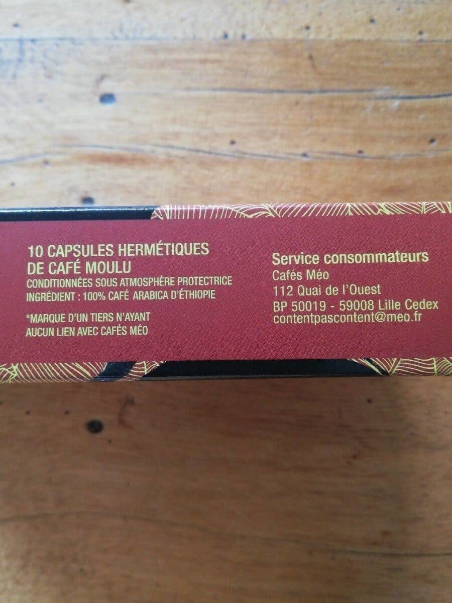 Méo Café en dosette packshot