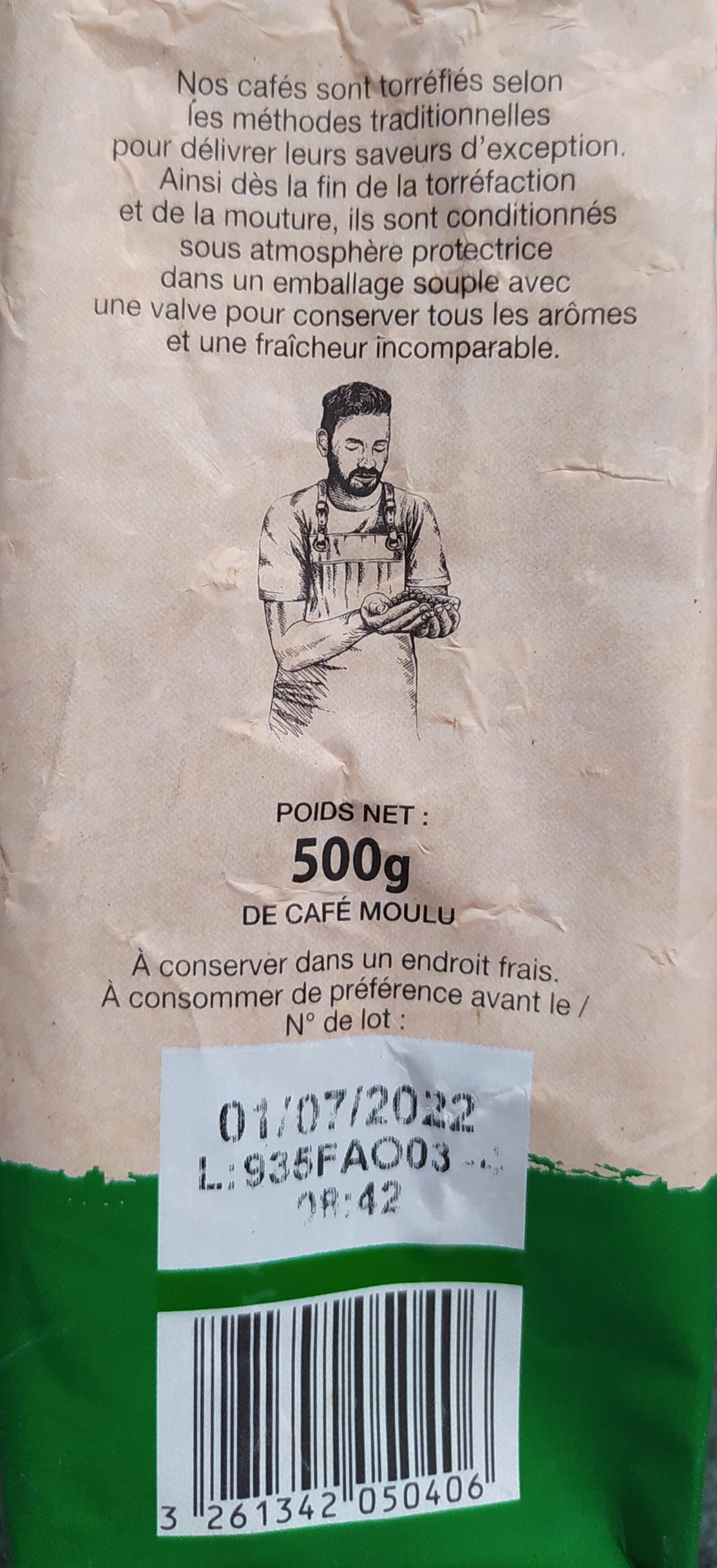Méo Café Dégustation Moulu packshot