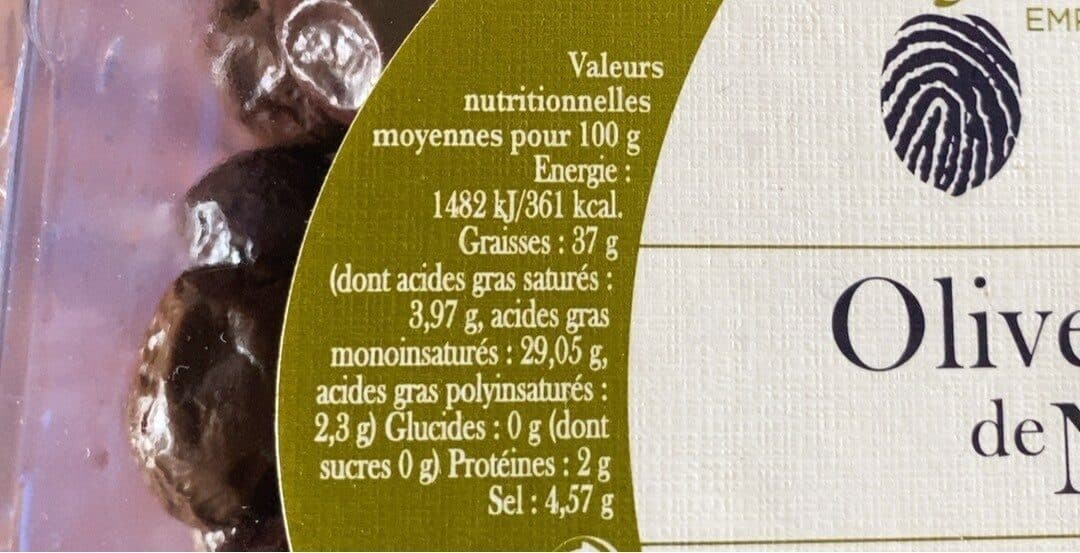 Nyonsolive Olives noires de nyons packshot