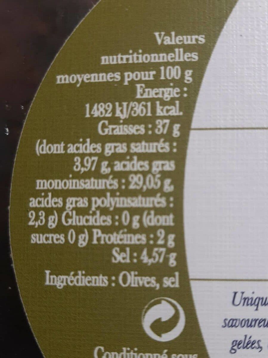 Nyonsolive Olives Noires de Nyons packshot