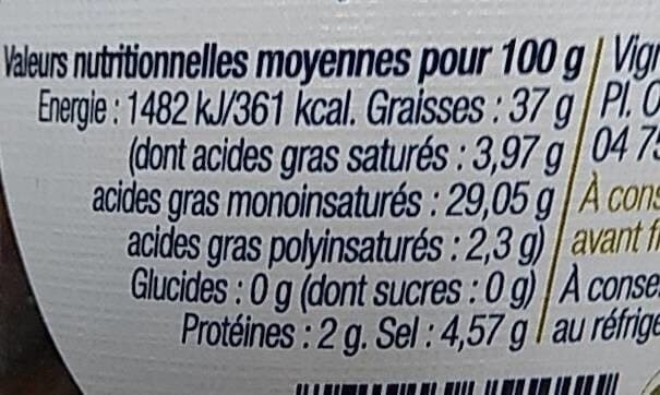 Nyons Olives Olives noires de Nyons packshot