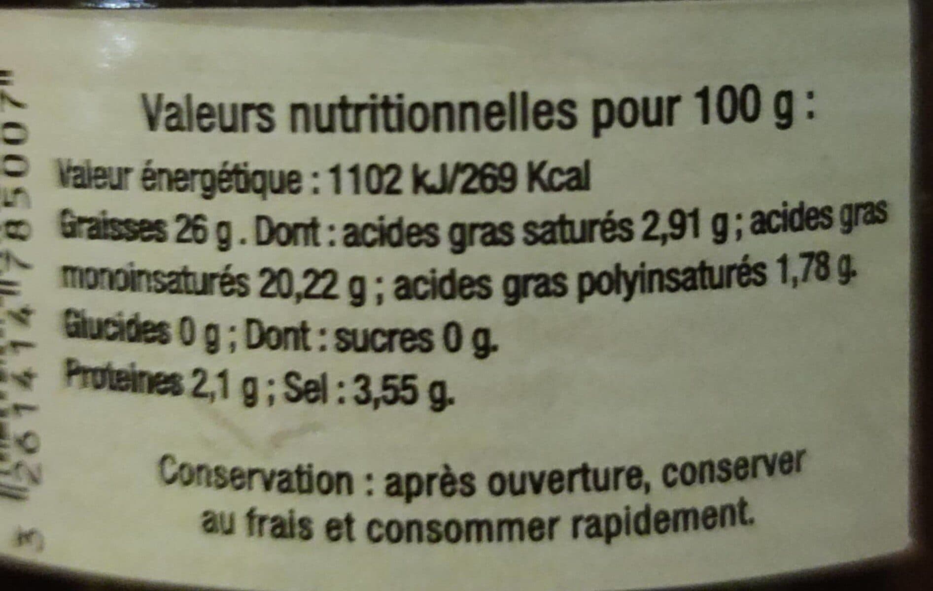 Open Food Facts Tapenade packshot
