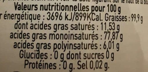 Open Food Facts Huile d'olive packshot