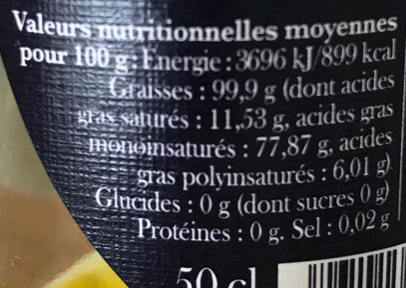Macérât macerat olive noir packshot
