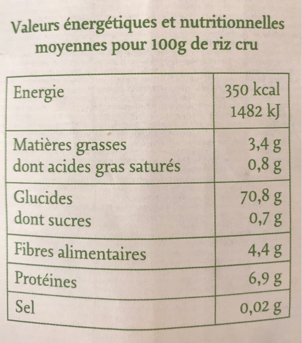 Bongran Riz de Camargue long complet packshot