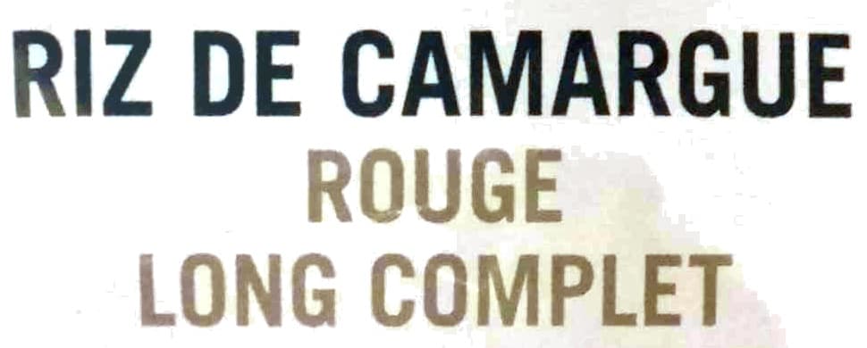 Bongran Riz de Camargue rouge long complet packshot