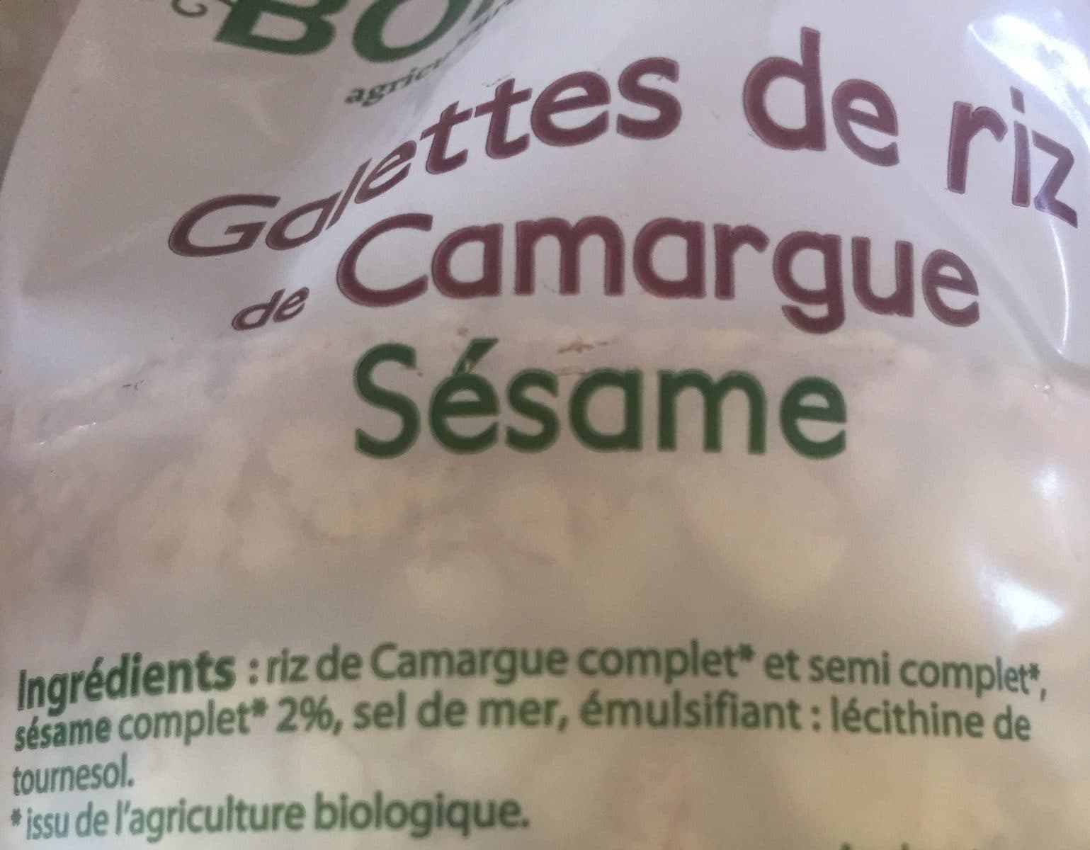 Bongran Galette de riz packshot