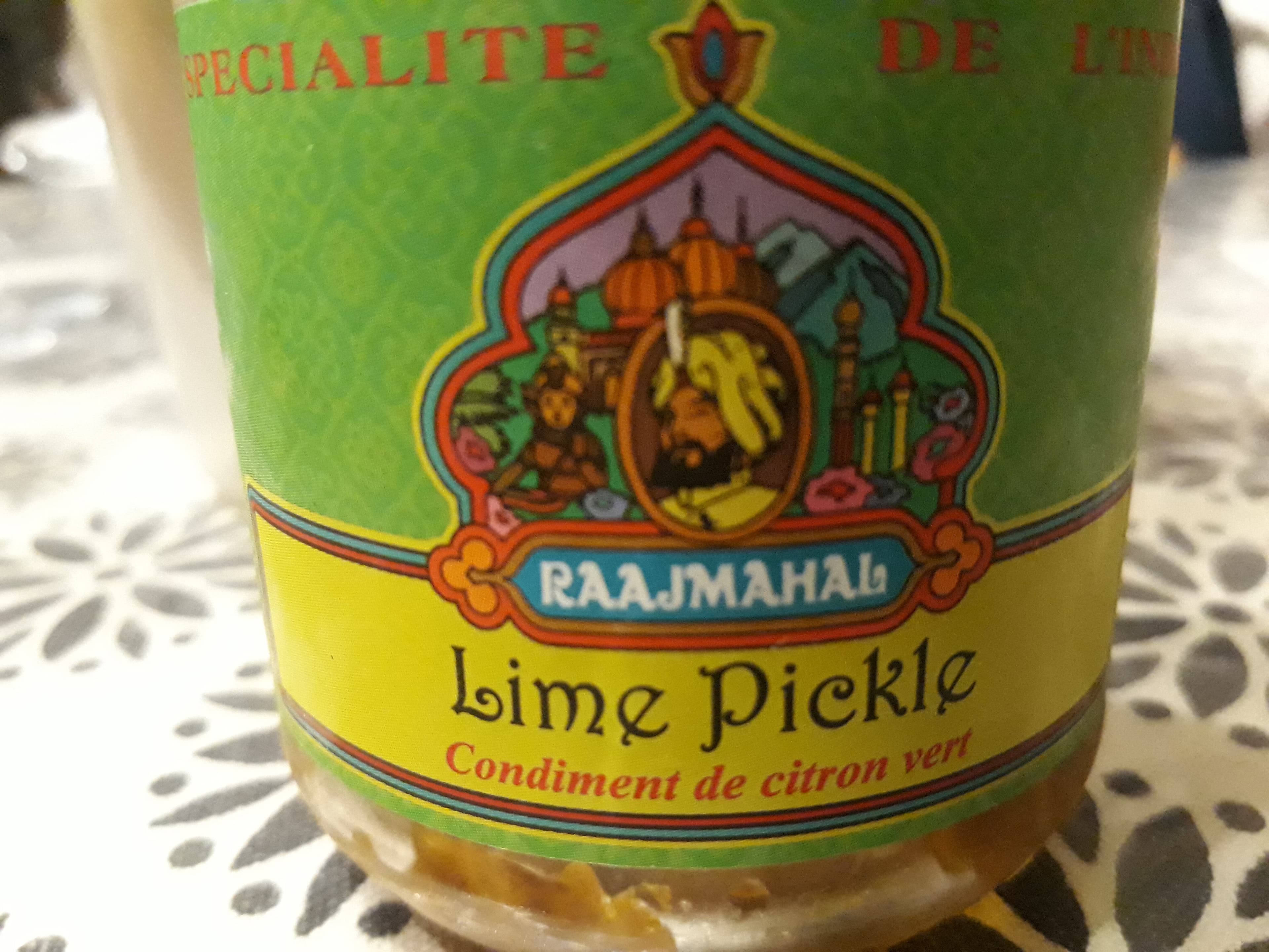 Raajmahal Condiment De Citron Vert packshot