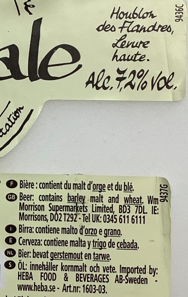 Brasserie Goudale BLE 33CL BIER.GOUDALE BLD 7.2% packshot