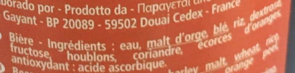 Brasserie de Gayant 75CL BIERE LA GOUDALE AMBREE packshot
