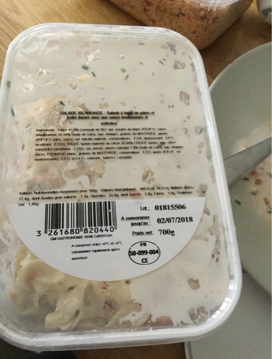 Mr Gastronomie Salade irlandaise packshot