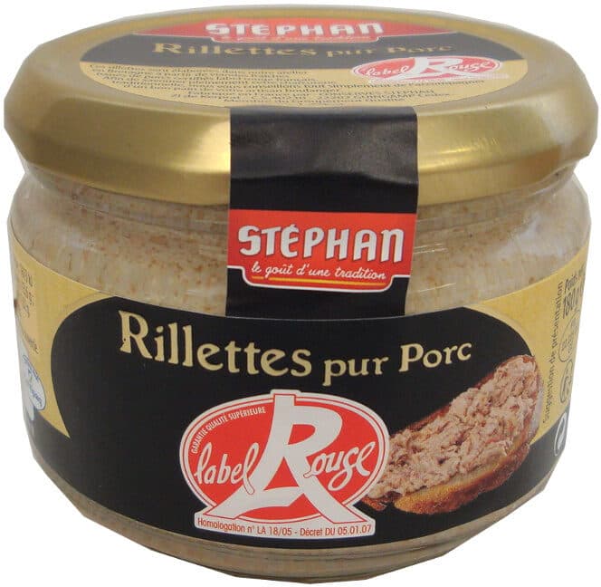 Stéphan Rillettes pur porc Label Rouge packshot