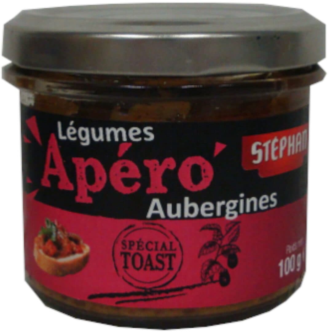 Stéphan Légumes 'Apéro' Aubergines packshot