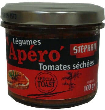 Stéphan Légumes 'Apéro' tomates séchées packshot