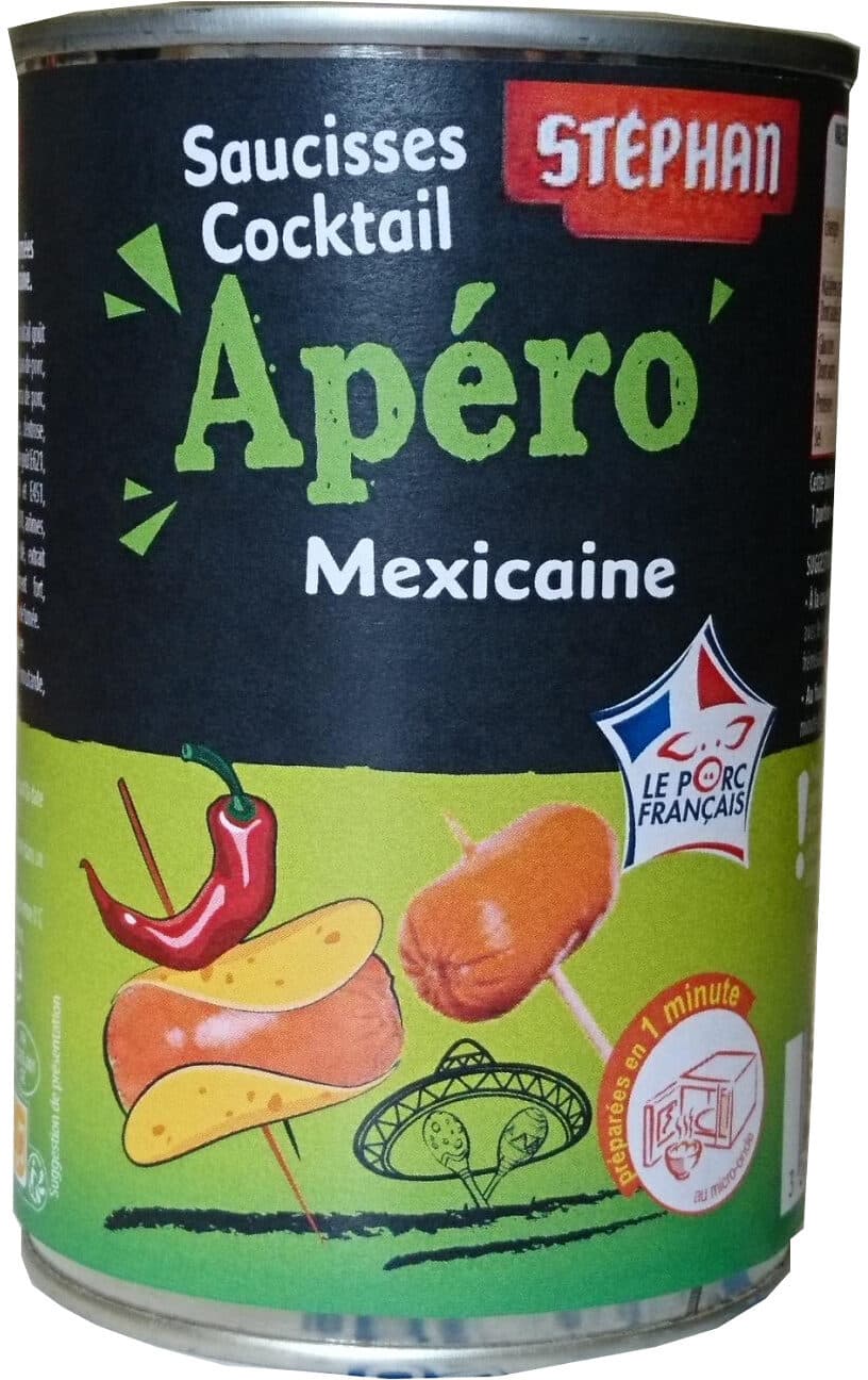 Stéphan Saucisses Apéritives à la Mexicaine packshot