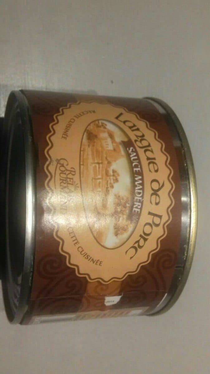 Open Food Facts Langue de porc sauce madère packshot