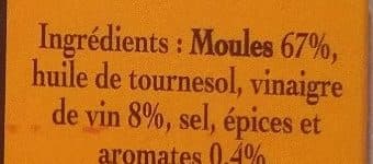 Connétable Moules à l'Escabèche packshot