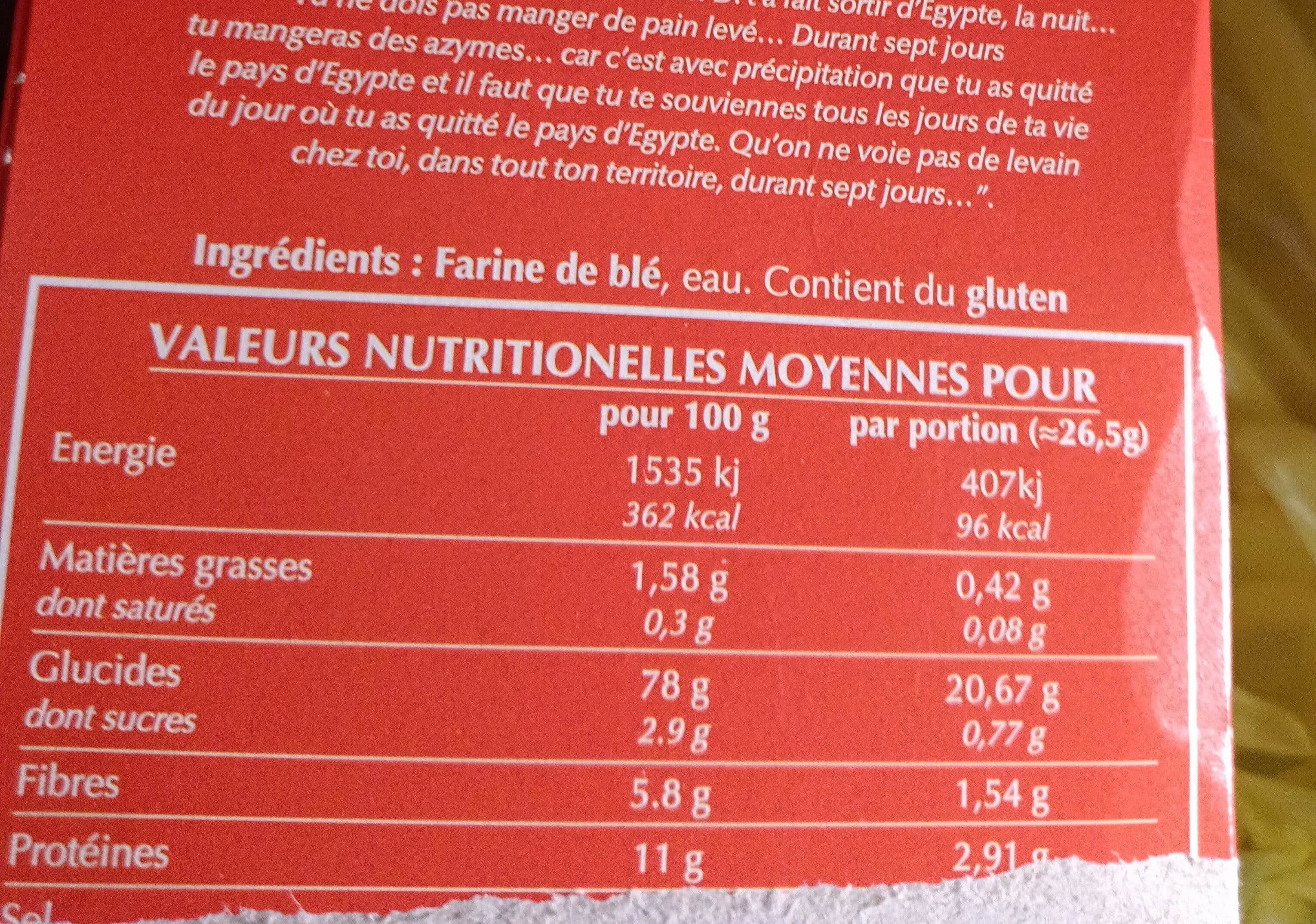 Rosinski Matsots Rosinski - 900 g packshot
