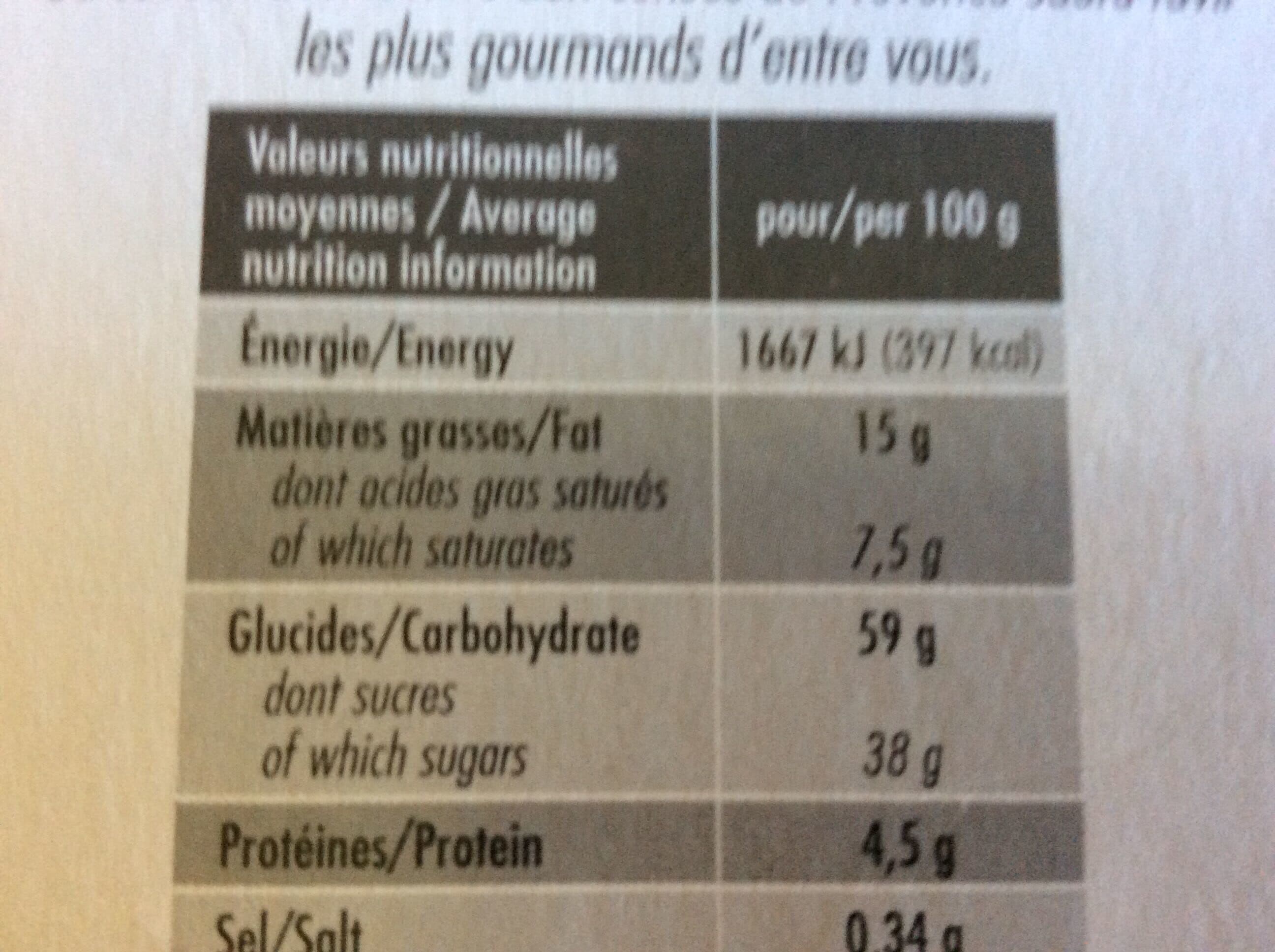 Forchy Le cake aux fruits confits et raisins secs packshot