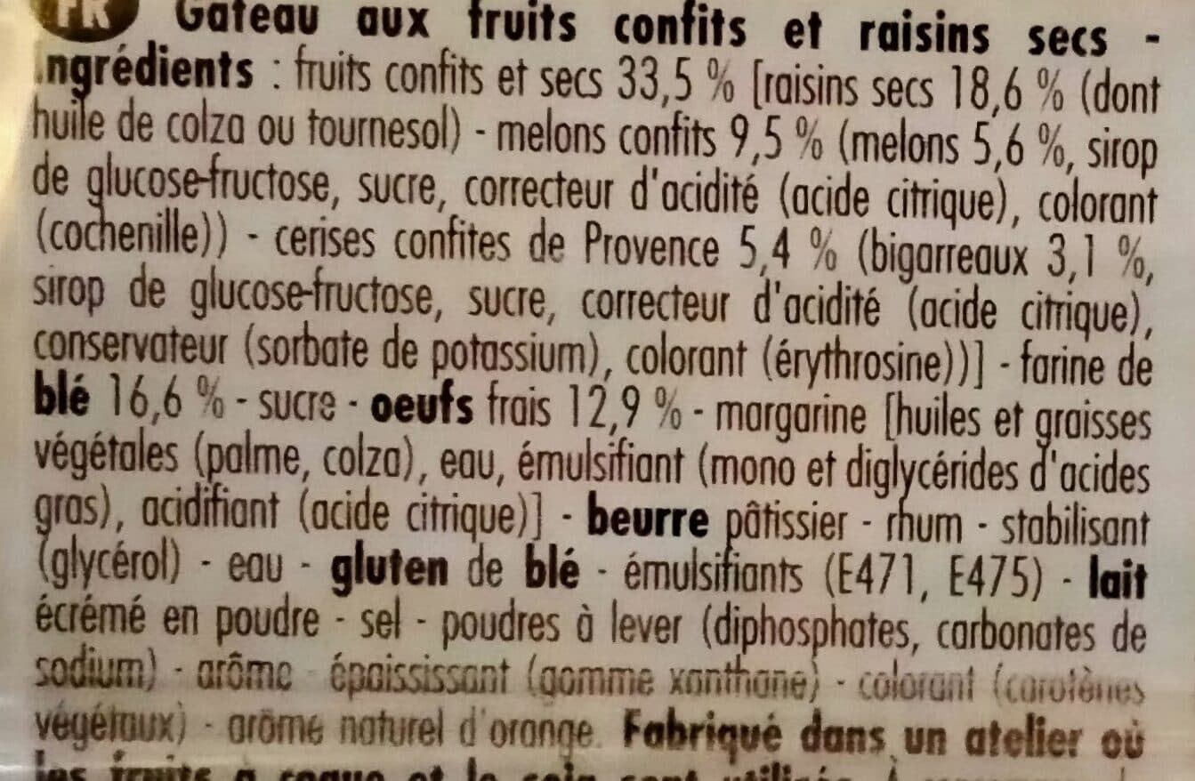 Forchy Cake Fruits aux cerises de Provence packshot