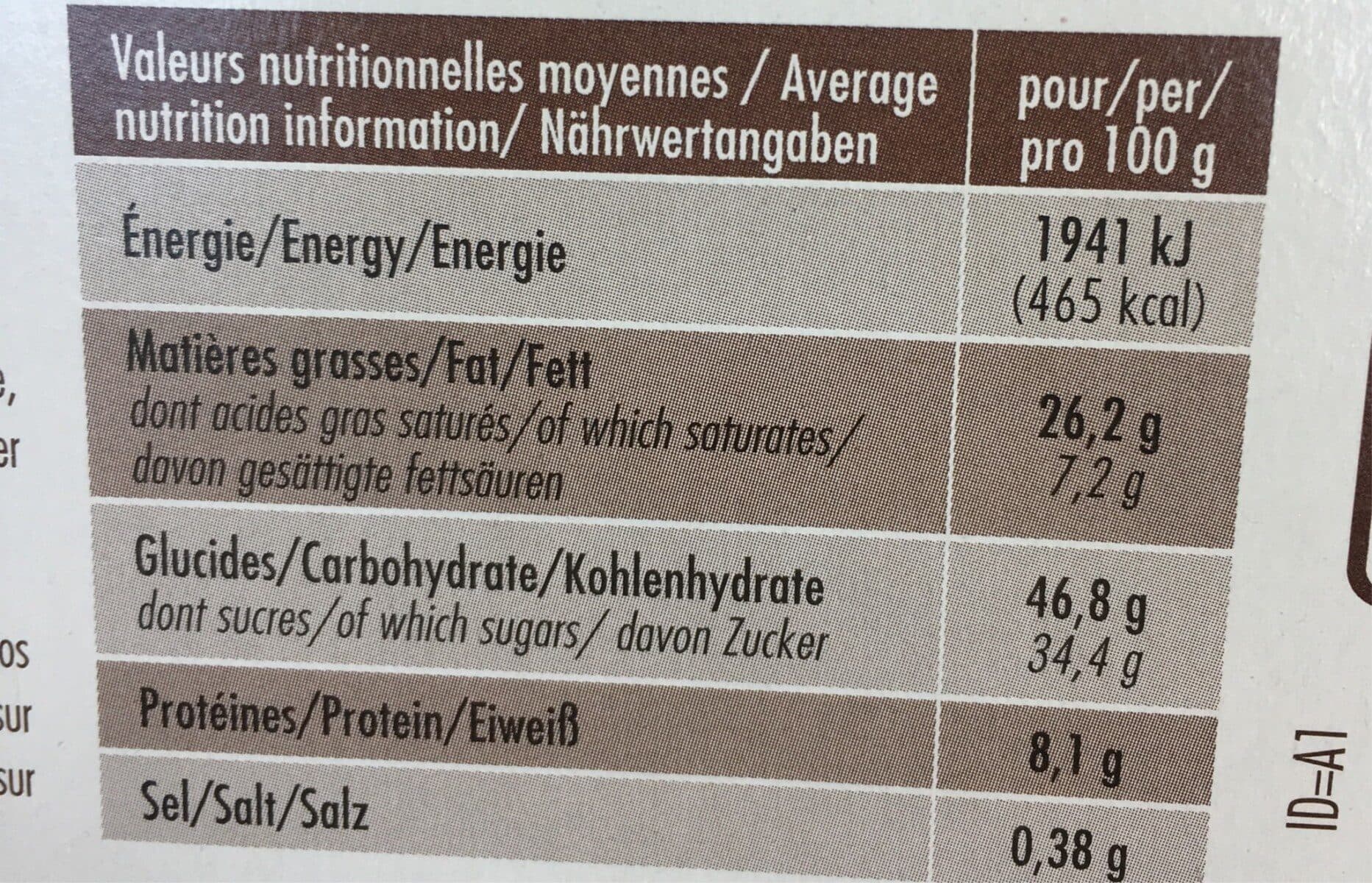 Forchy patissier Le Brownie aux noisettes torréfiées packshot