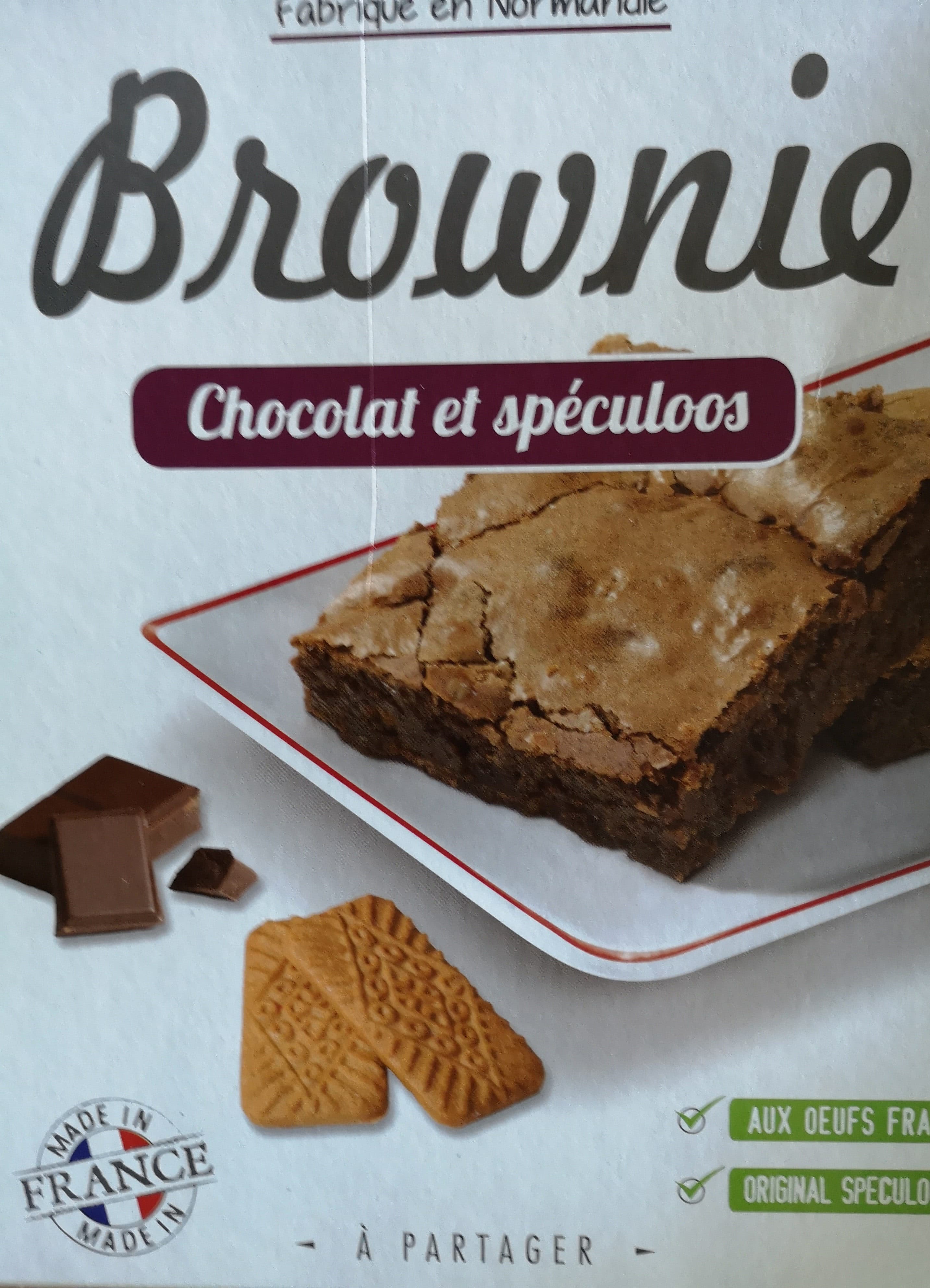 Forchy Forchy Brownie De Chocolate Con Speculoos packshot