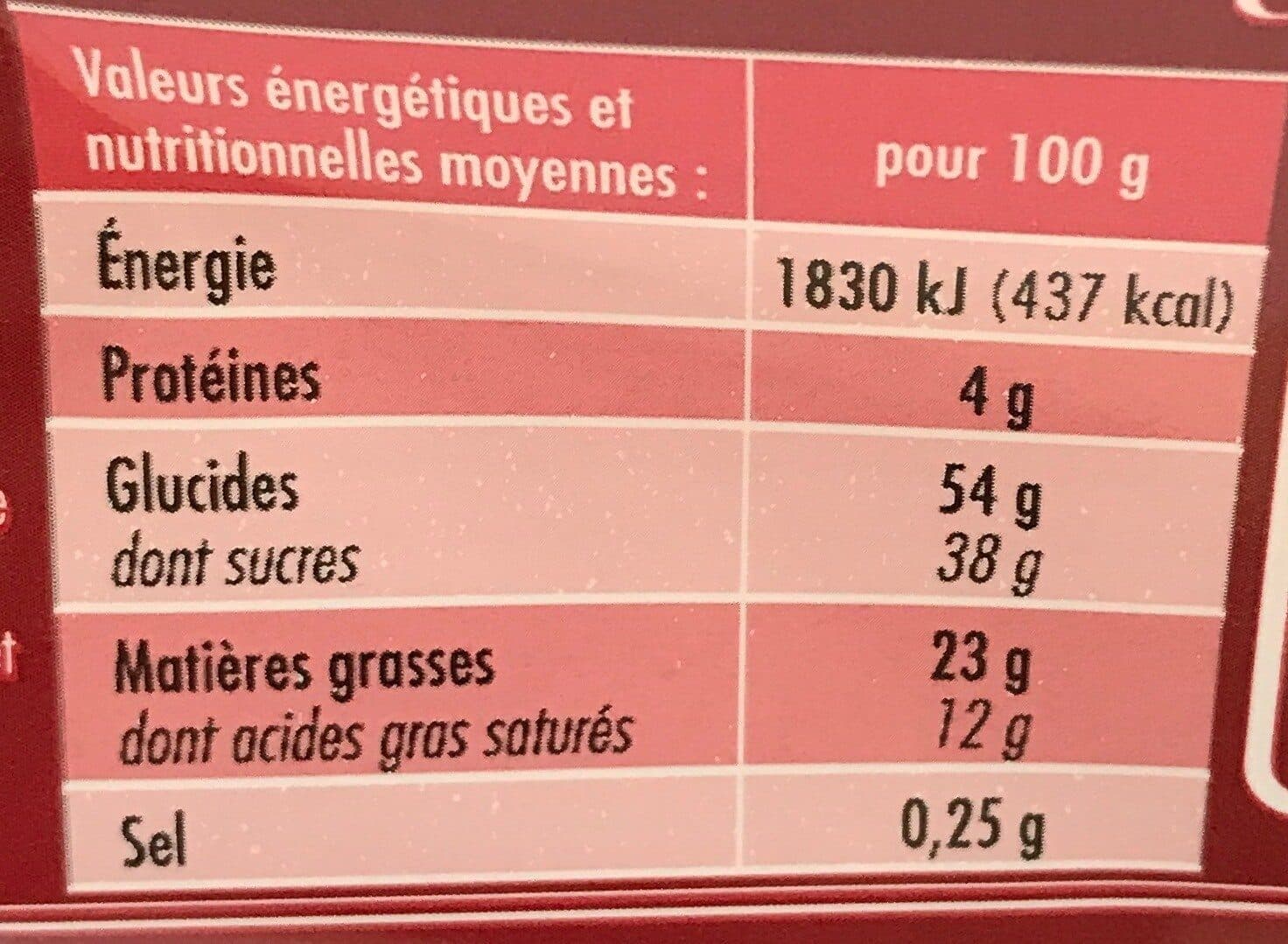 Forchy Bûche Pâtissière Café packshot