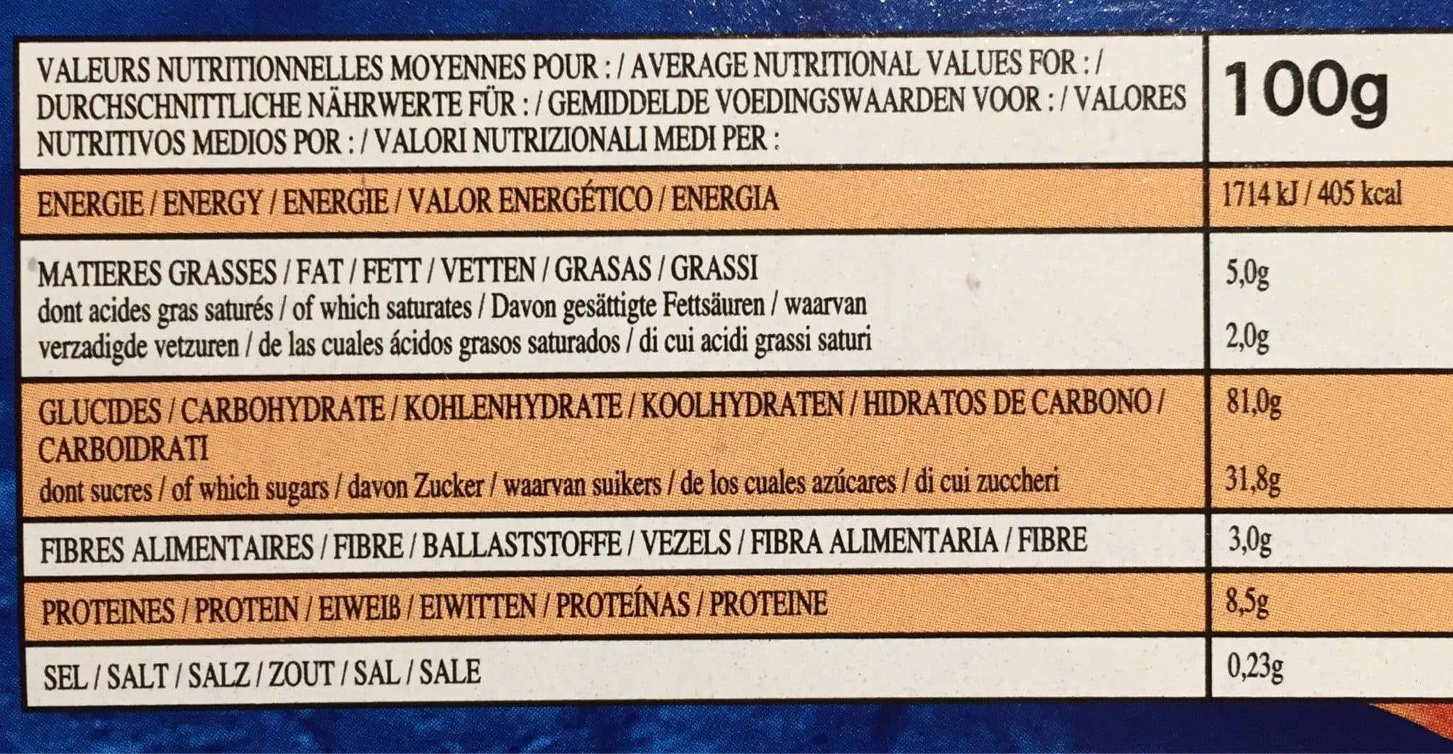 Torino Cornets pâtissiers packshot