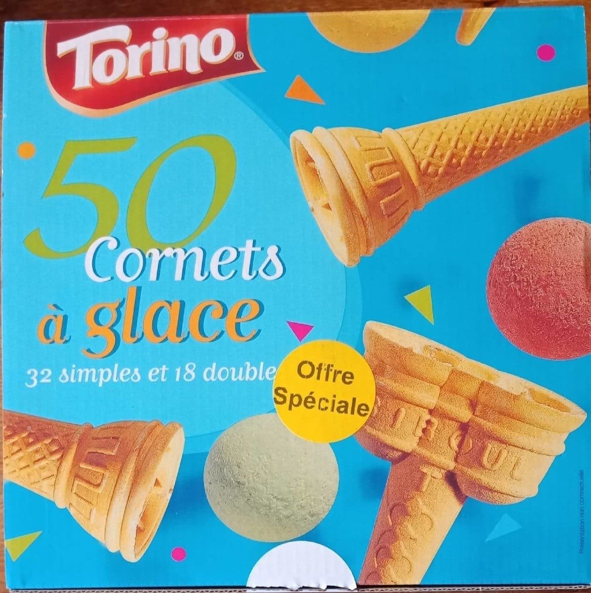 Torino 50 Cornets à Glace packshot