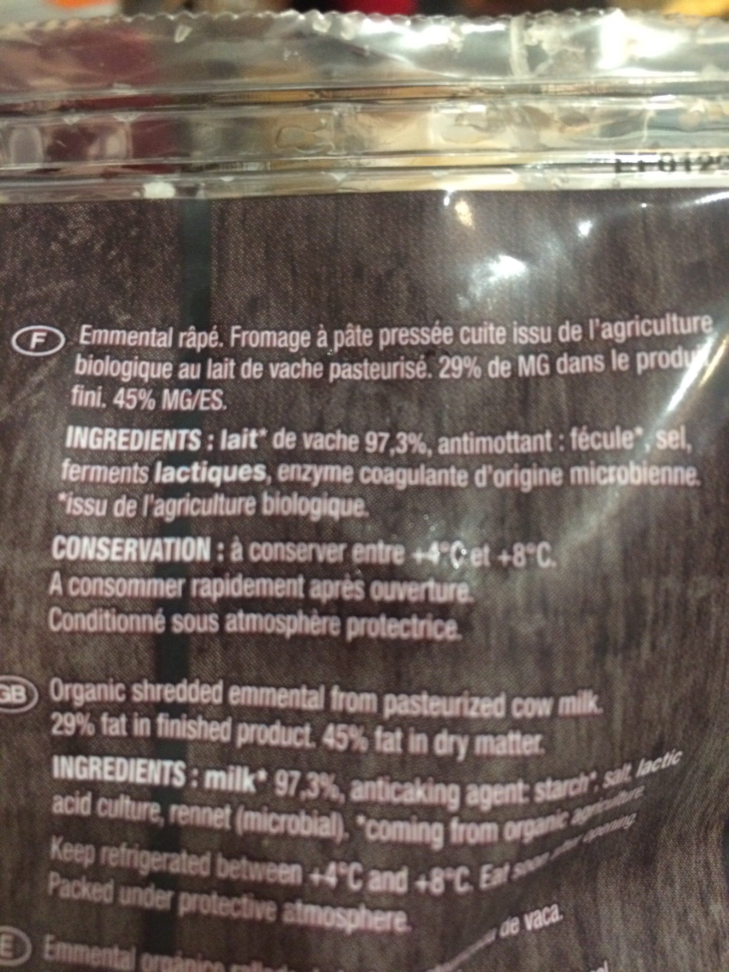 Valmartin Emmental bio packshot